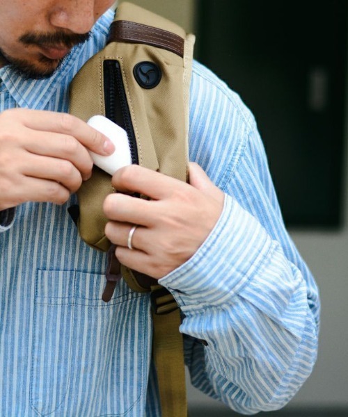 AS2OV(アッソブ)の「【AS2OV/アッソブ】 CORDURA DOBBY 305D 3WAY BACK PACK S / バックパック(バックパック/リュック・メンズ・ブラック/カーキ・FREE)」の21枚目の写真
