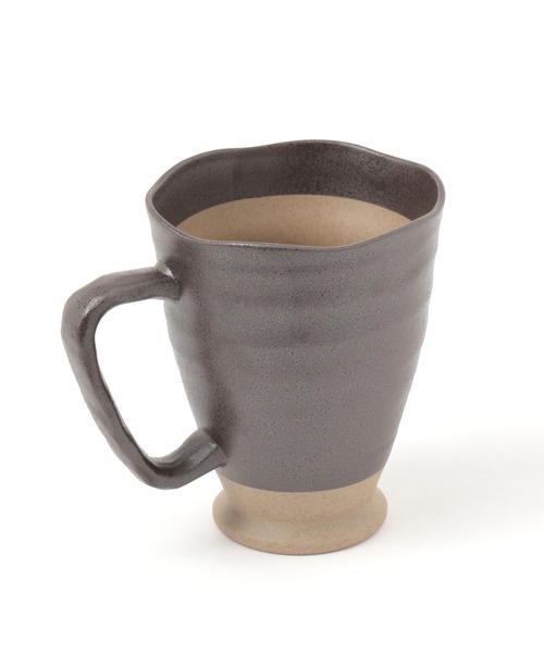 LAKOLE(ラコレ)の「美濃焼きジョッキ / 138552(グラス/マグカップ/タンブラー・レディース・ホワイト/チャコール・FREE)」の10枚目の写真