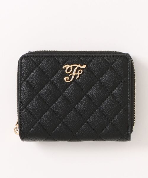 【新品未使用】Maison de FLEUR 財布 レディース ブラック 黒 メゾン ド フルール Maison de FLEUR カラーモノグラム