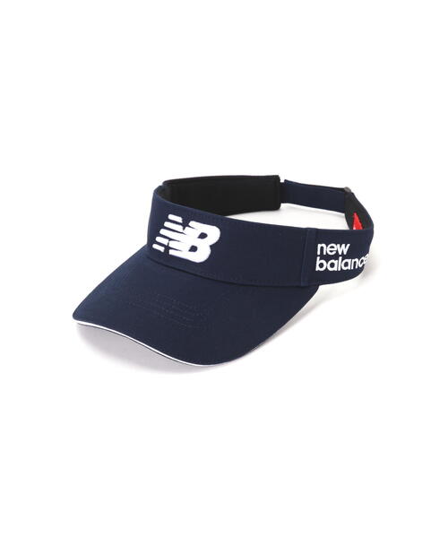 New Balance メンズウェア ・サンバイザー new balance golf】ロゴ バイザー (MENS WORLD)（サンバイザー）｜New