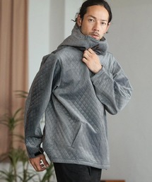 CAMBIO（カンビオ）の「mpa3556-Velvet Quilted Zip Up Parka ジップアップパーカー（パーカー）」