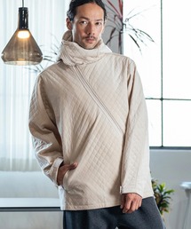 CAMBIO（カンビオ）の「mpa3556-Velvet Quilted Zip Up Parka ジップアップパーカー（パーカー）」