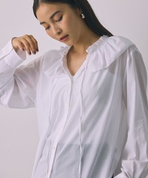 BABYLONE | 【柳橋唯さんYouTube紹介アイテム】フリルカラーブラウス(シャツ/ブラウス)