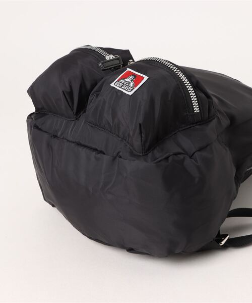 BEN DAVIS（ベンデイビス）の「【BEN DAVIS】SILVER ZIPPER MINI DAYPACK（バックパック/リュック・レディース・ブラック・FREE）」の9枚目の写真