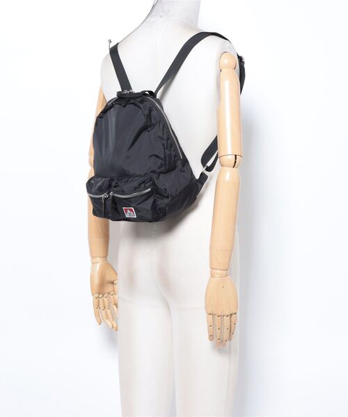 BEN DAVIS（ベンデイビス）の「【BEN DAVIS】SILVER ZIPPER MINI DAYPACK（バックパック/リュック・レディース・ブラック・FREE）」の11枚目の写真