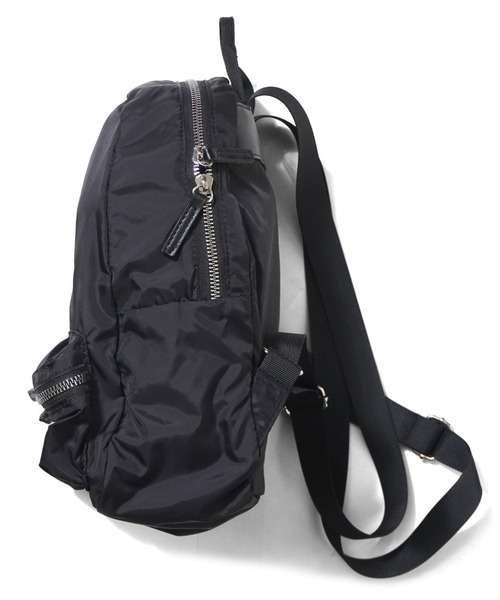 BEN DAVIS（ベンデイビス）の「【BEN DAVIS】SILVER ZIPPER MINI DAYPACK（バックパック/リュック・レディース・ブラック・FREE）」の4枚目の写真