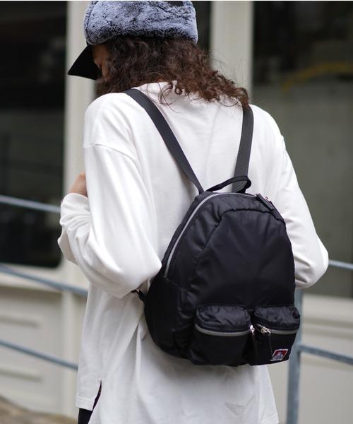 BEN DAVIS（ベンデイビス）の「【BEN DAVIS】SILVER ZIPPER MINI DAYPACK（バックパック/リュック・レディース・ブラック・FREE）」の7枚目の写真
