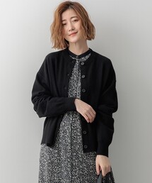 【Oggi掲載/洗える】ピュアカシミヤ ニットカーディガン