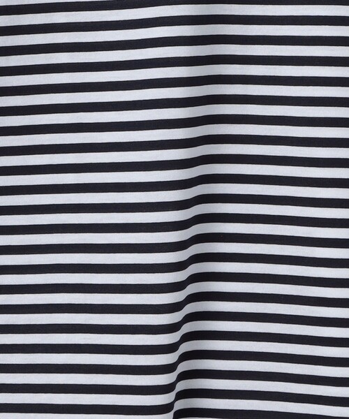 SUNSPEL ★ クラシック ボーダー Tシャツ クラシックTシャツ （Grey Melange）| Sunspel