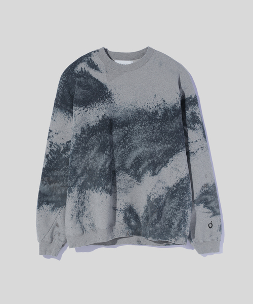 セール】NOMA t.d. / ノーマティーディー Hand Dyed Twist Sweat N38