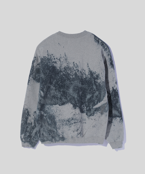 NOMA t.d.(ノーマティーディー)の「NOMA t.d. / ノーマティーディー Hand Dyed Twist Sweat N38-CS02(スウェット・レディース・グレー・SMALL/LARGE)」の18枚目の写真