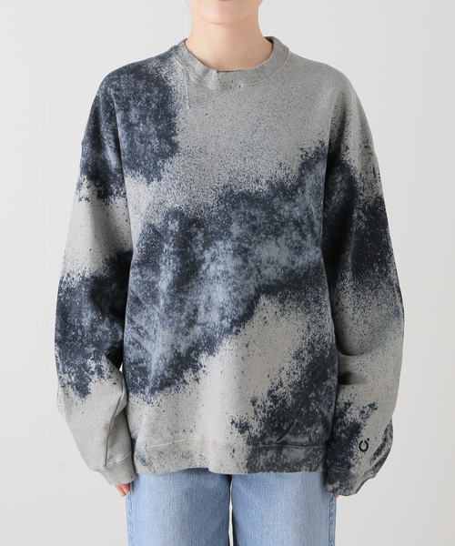 NOMA t.d.(ノーマティーディー)の「NOMA t.d. / ノーマティーディー Hand Dyed Twist Sweat N38-CS02(スウェット・レディース・グレー・SMALL/LARGE)」の15枚目の写真