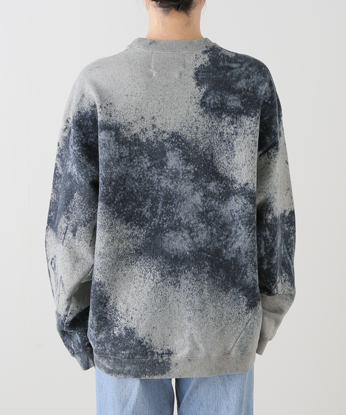 NOMA t.d.(ノーマティーディー)の「NOMA t.d. / ノーマティーディー Hand Dyed Twist Sweat N38-CS02(スウェット・レディース・グレー・SMALL/LARGE)」の13枚目の写真
