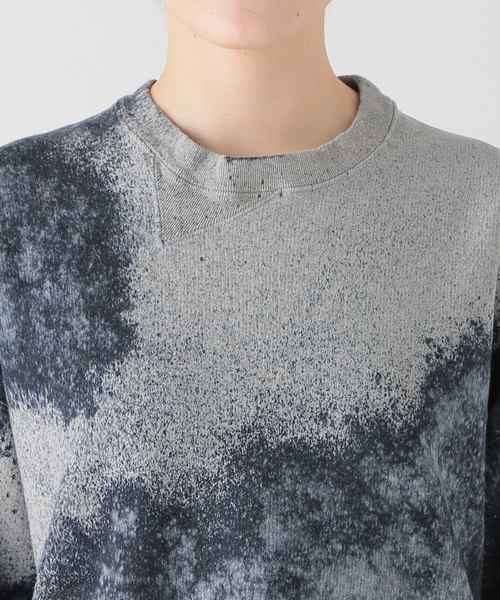 セール】NOMA t.d. / ノーマティーディー Hand Dyed Twist Sweat N38