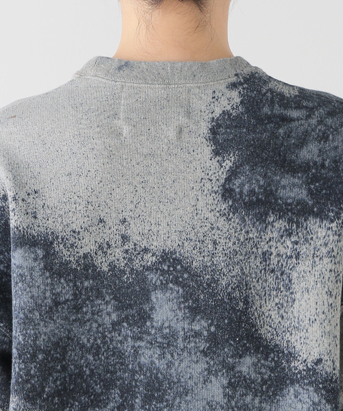 NOMA t.d.(ノーマティーディー)の「NOMA t.d. / ノーマティーディー Hand Dyed Twist Sweat N38-CS02(スウェット・レディース・グレー・SMALL/LARGE)」の10枚目の写真