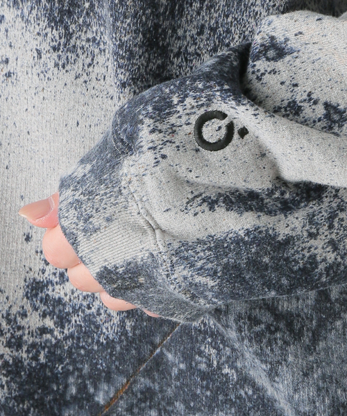 NOMA t.d.(ノーマティーディー)の「NOMA t.d. / ノーマティーディー Hand Dyed Twist Sweat N38-CS02(スウェット・レディース・グレー・SMALL/LARGE)」の8枚目の写真