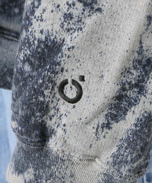 NOMA t.d.(ノーマティーディー)の「NOMA t.d. / ノーマティーディー Hand Dyed Twist Sweat N38-CS02(スウェット・レディース・グレー・SMALL/LARGE)」の7枚目の写真