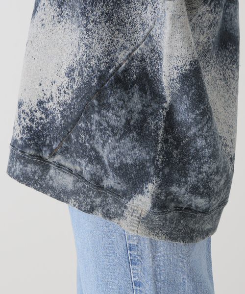 NOMA t.d.(ノーマティーディー)の「NOMA t.d. / ノーマティーディー Hand Dyed Twist Sweat N38-CS02(スウェット・レディース・グレー・SMALL/LARGE)」の5枚目の写真