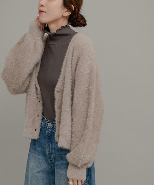 URBAN RESEARCH Sonny Label（アーバンリサーチサニーレーベル）の「『UR TECH』蓄熱ハイネックプルオーバー（Tシャツ/カットソー・レディース・チャコールグレー/ブラック/オフホワイト/ブルー/グリーン系その他・FREE）」の6枚目の写真