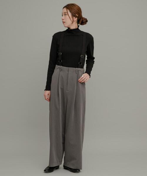 URBAN RESEARCH Sonny Label（アーバンリサーチサニーレーベル）の「『UR TECH』蓄熱ハイネックプルオーバー（Tシャツ/カットソー・レディース・チャコールグレー/ブラック/オフホワイト/ブルー/グリーン系その他・FREE）」の19枚目の写真