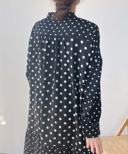 セール】◇ゆるり切り替えミックスワンピ―ス（ワンピース）｜AS KNOW