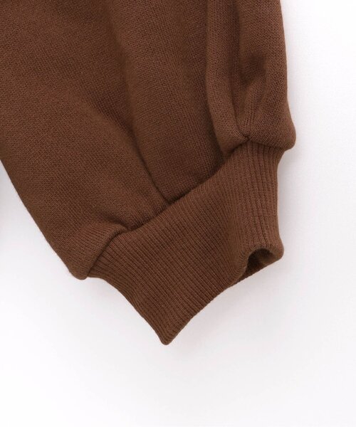 p.premier（ピードットプルミエ）の「フリルデザイントレーナー（スウェット・キッズ・オフホワイト/チャコール/ブラウン・80/90/100/110/120/130/140）」の15枚目の写真