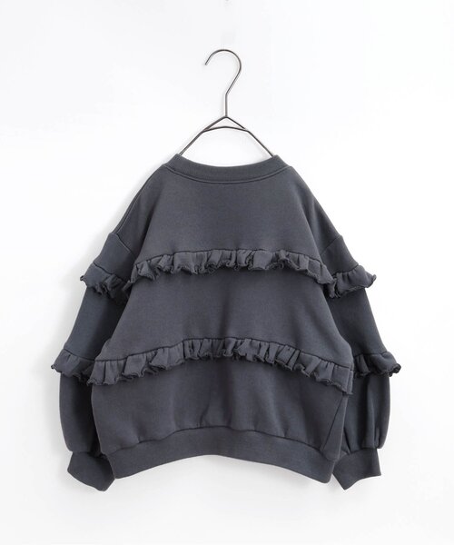 セール】フリルデザイントレーナー（スウェット）｜p.premier（ピー