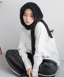 LOWRYS FARM | フワモコフードハット　202049(ハット)