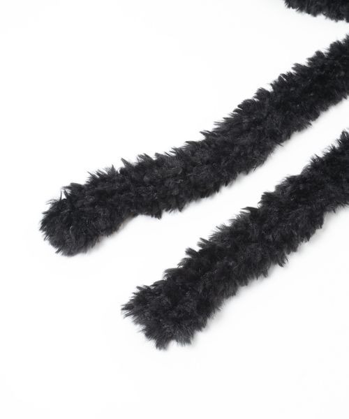 LOWRYS FARM（ローリーズファーム）の「フワモコフードハット　202049（ハット・レディース・ブラック/グレー・FREE）」の20枚目の写真