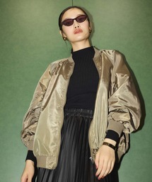 Edit Sheen | リブ使いブルゾン(ブルゾン)