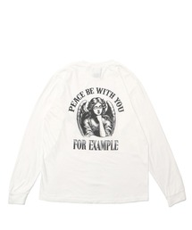 エグザンプル　exampleTシャツ EXAMPLE｜エグザンプルのTシャツ/カットソー（長袖）通販 - ZOZOTOWN