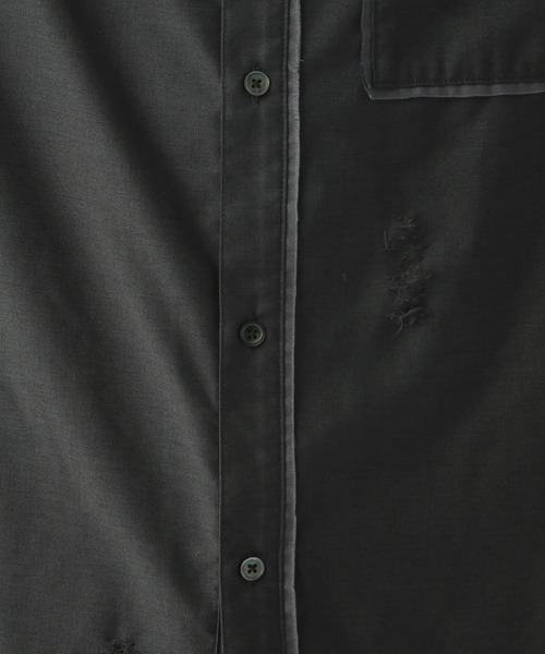 HARE（ハレ）の「ダメージデザインTRシャツ(HARE)（シャツ/ブラウス・メンズ・ホワイト/ブラック/グレー・FREE）」の18枚目の写真