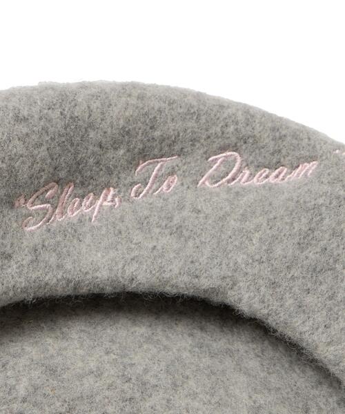 WEGO(ウィゴー)の「WEGO/刺繍ロゴベレー(ハンチング/ベレー帽・レディース・グレー/オフホワイト・FREE)」の11枚目の写真