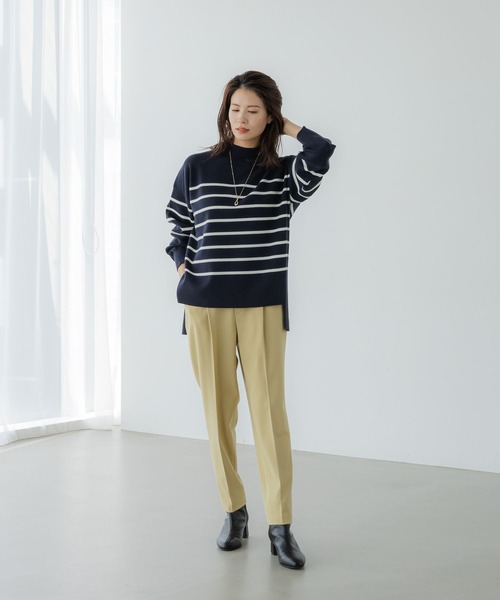 Elura（エルーラ）の「スリムウォームテーパードパンツ＜低身長