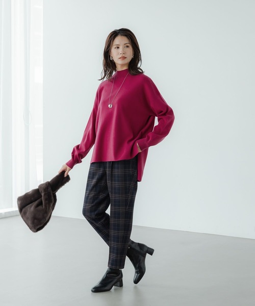 Elura(エルーラ)の「スリムウォームテーパードパンツ<低身長サイズあり>/133679(その他パンツ・レディース・ブラック系その他/ライトイエロー/ブラック/ネイビー/ベージュ/ライトグレー/ブラウン系その他/ダークネイビー・Ws S/SMALL/MEDIUM/LARGE/Ws M/X-LARGE)」の17枚目の写真