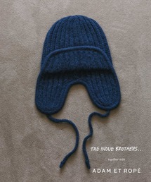 THE INOUE BROTHERS | 【THE INOUE BROTHERS together with ADAM ET ROPE'】EARMUFF RIB HAT / UNISEX(ニットキャップ/ビーニー)