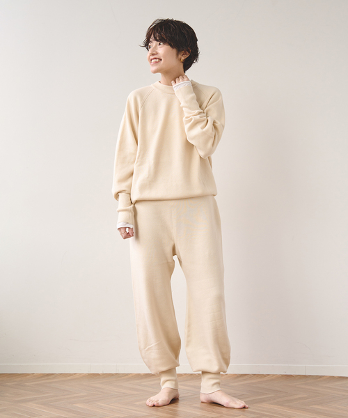 EMILY WEEK(エミリーウィーク)の「EMILYWEEK × NETENE. ボリュームスリーブプルオーバー(ニット/セーター・レディース・チャコールグレー/アイボリー/イエロー・FREE)」の9枚目の写真