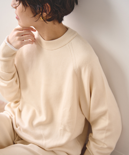 EMILY WEEK(エミリーウィーク)の「EMILYWEEK × NETENE. ボリュームスリーブプルオーバー(ニット/セーター・レディース・チャコールグレー/アイボリー/イエロー・FREE)」の11枚目の写真