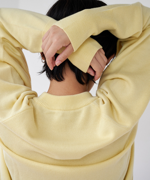 EMILYWEEK × NETENE. ボリュームスリーブプルオーバー（ニット