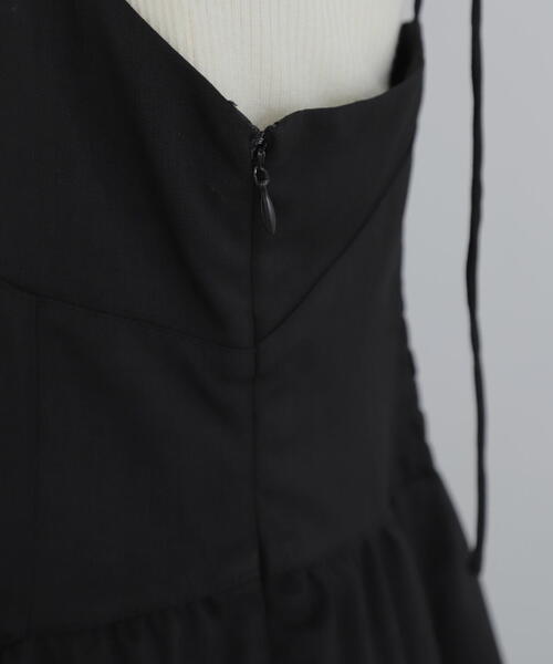 FREE'S MART（フリーズマート）の「コルセットライクキャミワンピース（ワンピース・レディース・ブラック/ブラウン・SMALL/MEDIUM）」の18枚目の写真