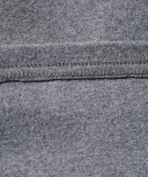 FUNALIVE（ファンアライブ）の「モックネック ストレッチフリース 長袖Tシャツ（Tシャツ/カットソー・メンズ・ブラック/ダークグリーン/キャメル/ダークブラウン/ネイビー/チャコールグレー/カーキ・L/LL/M）」の20枚目の写真