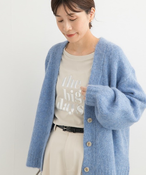 URBAN RESEARCH DOORS(アーバンリサーチドアーズ)の「箔プリントロゴTシャツ(Tシャツ/カットソー・レディース・ベージュ系その他/ホワイト・MEDIUM)」の10枚目の写真