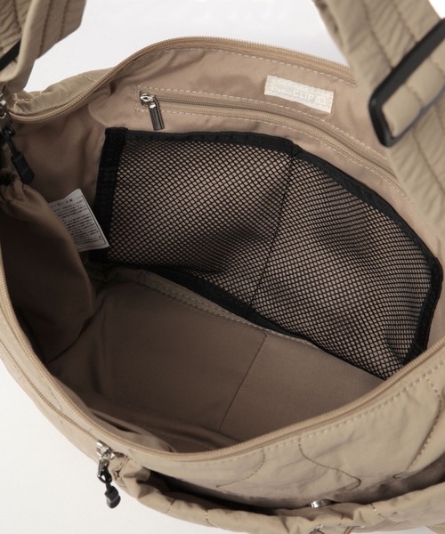 studio CLIP（スタディオクリップ）の「【人間工学に基づいて考えた！】からだよろこぶナイロンキルトショルダー（ショルダーバッグ・レディース・グリーン/ベージュ/ブラック/アイボリー・FREE）」の9枚目の写真