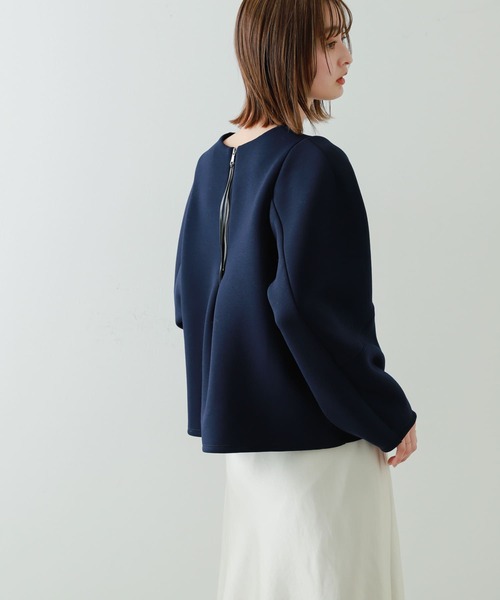 SENSE OF PLACE by URBAN RESEARCH（センスオブプレイスバイアーバンリサーチ）の「コクーンスリーブカットトップ（Tシャツ/カットソー・レディース・アイボリー/ブラック/レッド/ネイビー・ONE）」の6枚目の写真