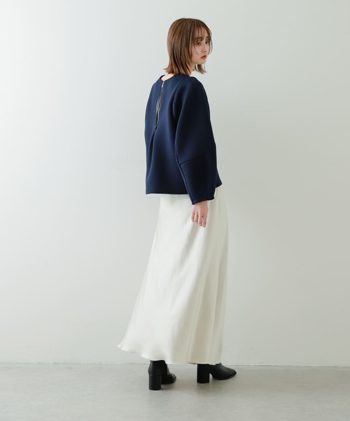 SENSE OF PLACE by URBAN RESEARCH（センスオブプレイスバイアーバンリサーチ）の「コクーンスリーブカットトップ（Tシャツ/カットソー・レディース・アイボリー/ブラック/レッド/ネイビー・ONE）」の10枚目の写真