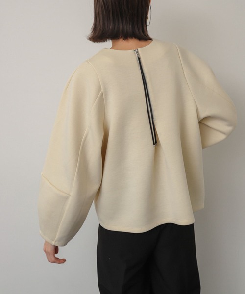 SENSE OF PLACE by URBAN RESEARCH（センスオブプレイスバイアーバンリサーチ）の「コクーンスリーブカットトップ（Tシャツ/カットソー・レディース・アイボリー/ブラック/レッド/ネイビー・ONE）」の17枚目の写真