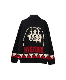 HYSTERIC GLAMOUR | MULTI WOMAN編込 カウチン(カーディガン/ボレロ)