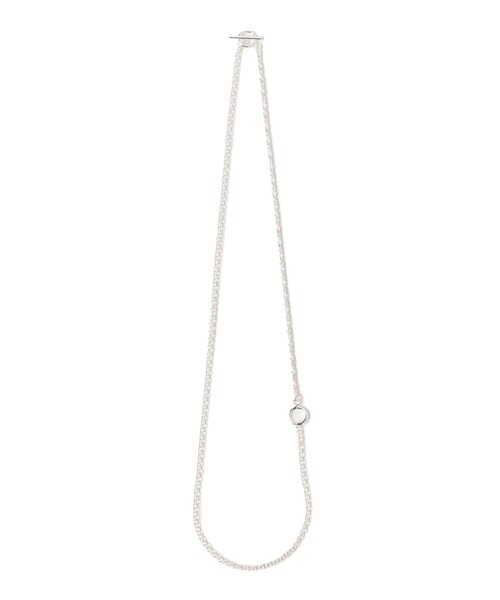 Demi-Luxe BEAMS(デミルクス ビームス)の「ISOLATION / コンビネーション ロングネックレス シルバー ILN‐0139(ネックレス・レディース・シルバー・ONE SIZE)」の3枚目の写真