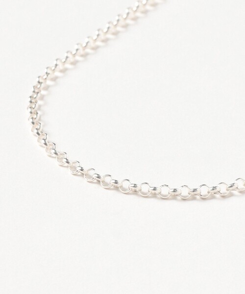 Demi-Luxe BEAMS(デミルクス ビームス)の「ISOLATION / コンビネーション ロングネックレス シルバー ILN‐0139(ネックレス・レディース・シルバー・ONE SIZE)」の4枚目の写真