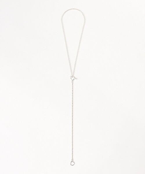 Demi-Luxe BEAMS(デミルクス ビームス)の「ISOLATION / コンビネーション ロングネックレス シルバー ILN‐0139(ネックレス・レディース・シルバー・ONE SIZE)」の7枚目の写真